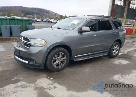 2011 Dodge Durango Express из США, поврежденный, VIN 1D4RE2GG4BC674745